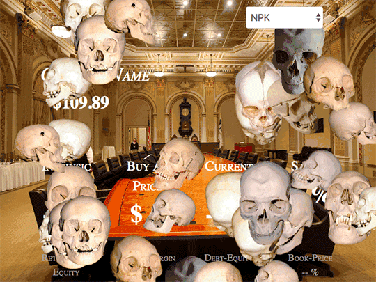 screencapture of Risk Visual Calculator